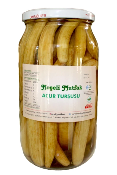 Neşeli Mutfak Acur ( Kitte ) Turşusu 1 Kg