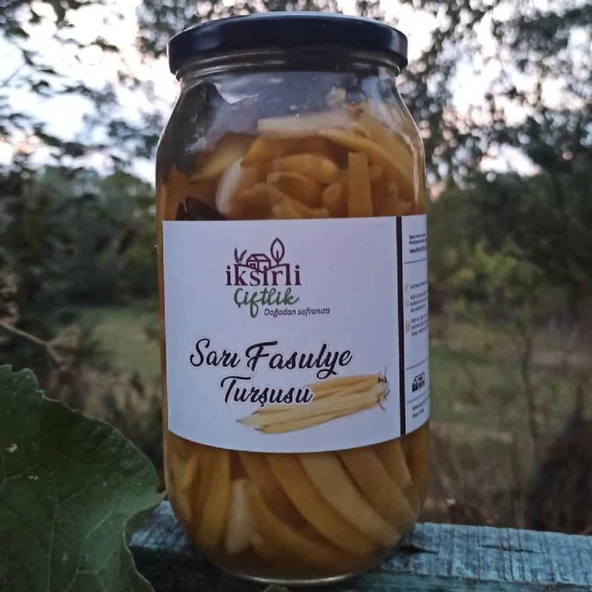 İksirli Çiftlik Sarı Fasulye Turşusu 900 g - 1