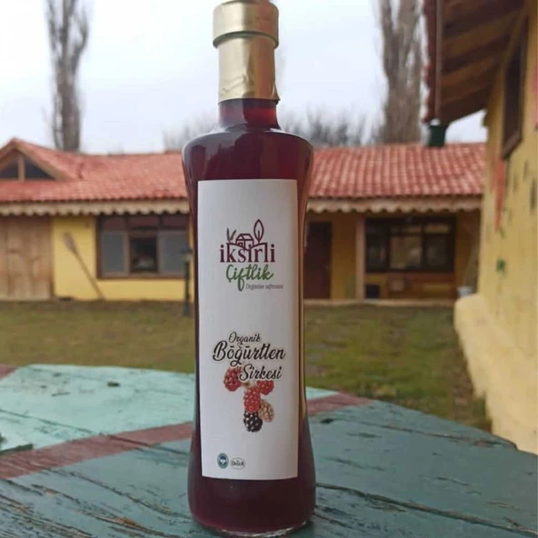 İksirli Çiftlik Organik Böğürtlen Sirkesi 500 ml