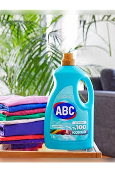 ABC Renklilere Özel Çamaşır Deterjanı Sıvı 3 lt 50 Yıkama - 2