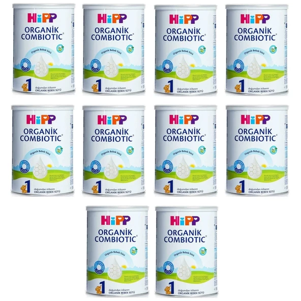 Hipp 1 Organik Combiotic Devam Sütü 350 gr 10 Adet