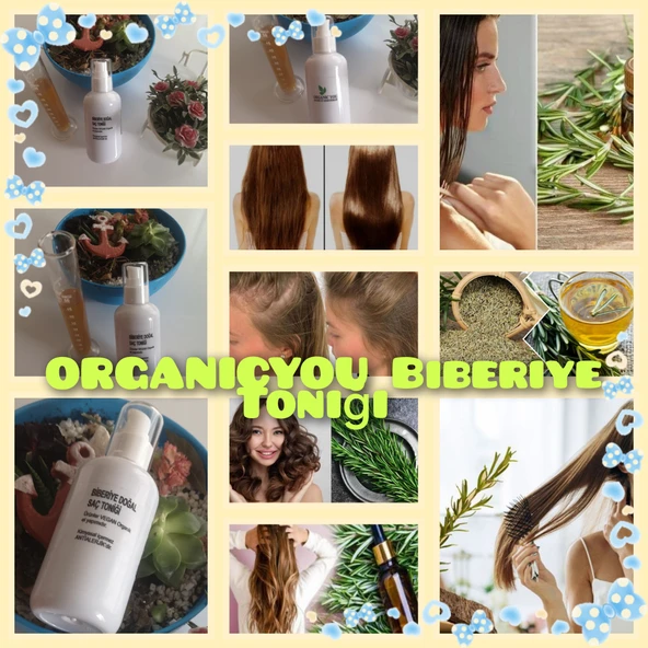ORGANICYOU DOĞAL BİBERİYE SAÇ BAKIM TONİĞİ 200 ML - 2
