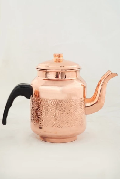 Bakır Kahveci Demliği Çaydanlık