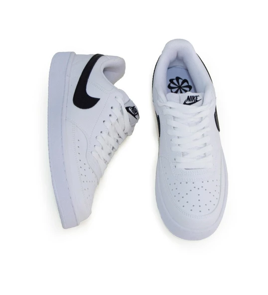 Nike COURT VISION LO NN Sneaker : Beyaz-Siyah