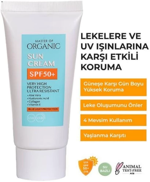 MASTER OF ORGANIC COLLAGEN GÜNEŞ KREMİ SPF 50++ - 3