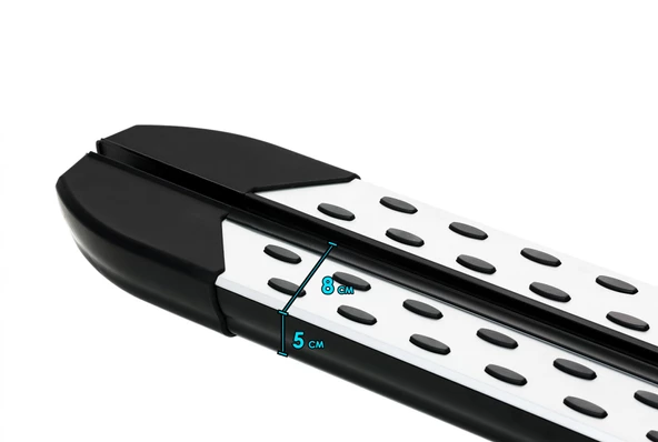 BERLİNGO KISA ŞASE NOKTALI ARACA ÖZEL YAN BASAMAK 2022 2023 2024 2025 - Resim 3