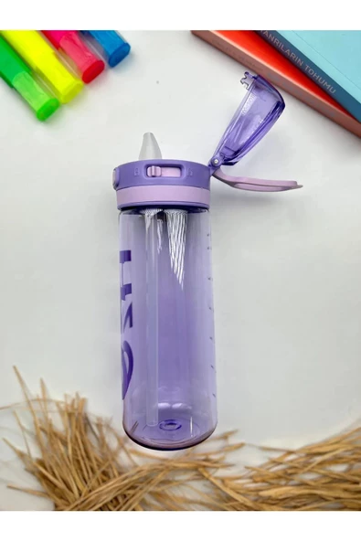 H2O Polikarbon Matara 650 ml Lila Renk - 2