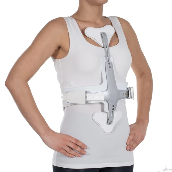 Medikaltec Hiperekstansiyon Korse 3 Nokta Jeweet Korse Gövde Yüksekliği 40--49 cm SMALL - 1