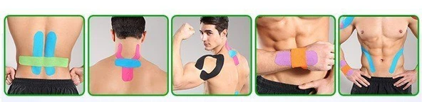 Medikaltec  Kinesiology Ağrı Bandı 5 Cm X 5 Metre Kırmızı - 3