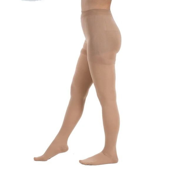 Medikaltec Ccl2 Külotlu Burnu Kapalı Varis Çorabı (Bej) NO:3 - Resim 4