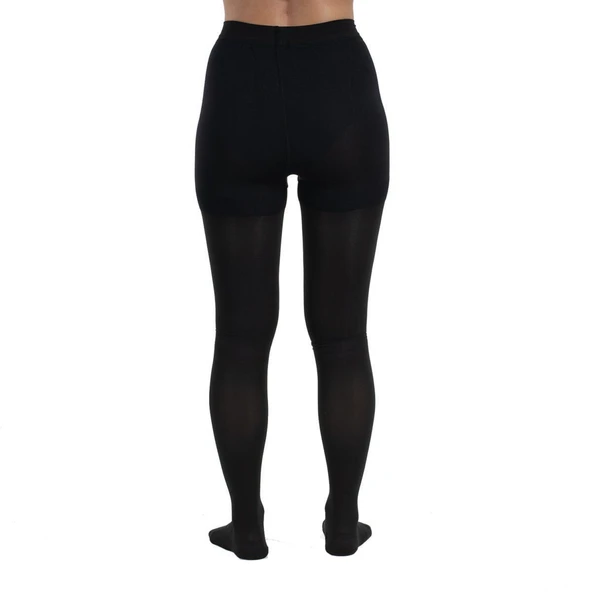 Medikaltec Ccl2 Külotlu Burnu Açık Varis Çorabı (Siyah) 2 NUMARA - Resim 3