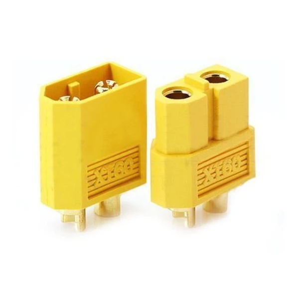 XT-60 Batarya Konnektör Dişi-Erkek Çift Plug 60A Li-Po Pil Uyumlu