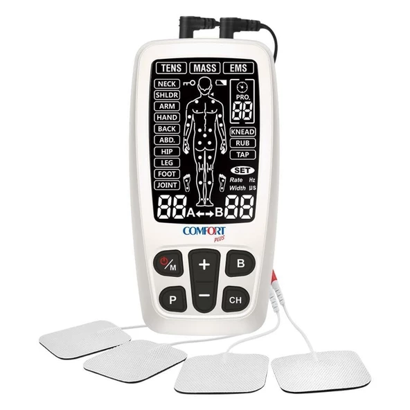 Medikaltec Şarj Edilebilir Tens Ems Masaj Cihazı  R-C4A