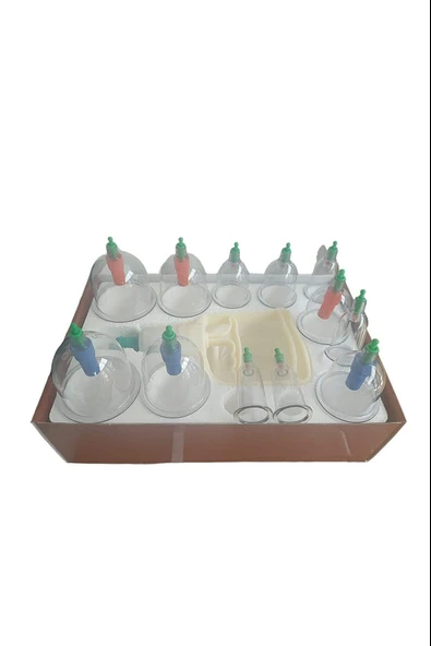 Medikaltec Manyetik Masaj Kupa Seti 16 Adet 4 Pcs  1 - Resim 2