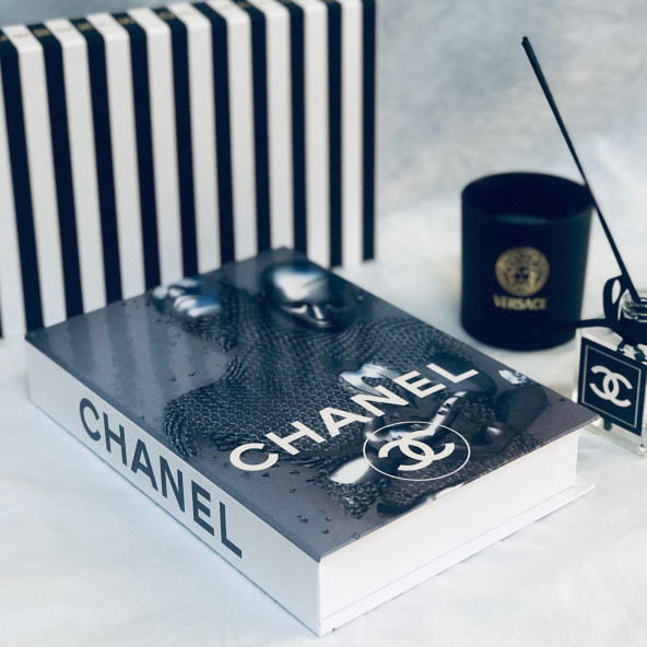 CHANEL ROBOTIC OPENABLE DECORATIVE BOOK BOX - 2