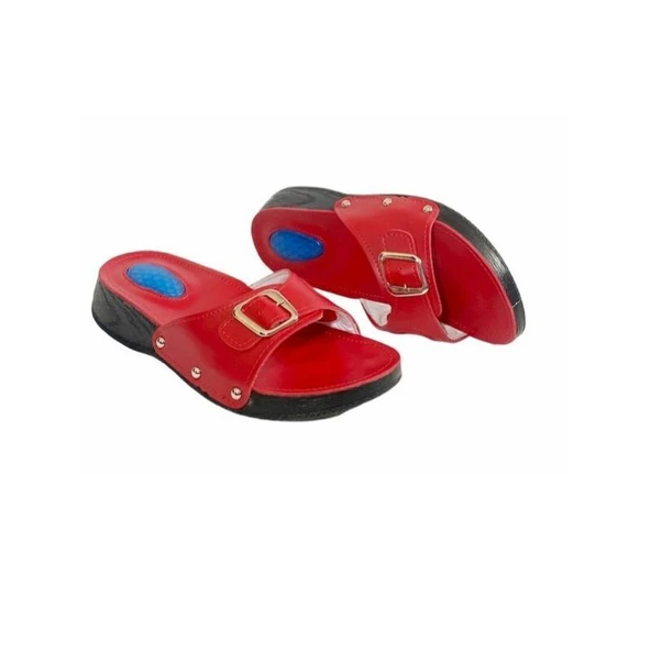 Medikaltec Topuk Dikeni Terliği Kırmızı 38 NUMARA - Resim 2