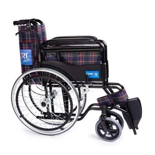 Medikaltec  KY809BJ Ekose Özellikli Tekerlekli Sandalye - Resim 2