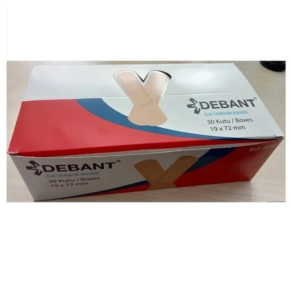 Medikaltec Debant Bez Yarabandı 19X72MM - 1 Kutu 10*30 Adet