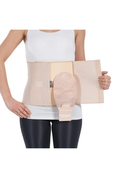 Medikaltec Kolostomi Korse 26cm (stoma Torbasını Korumak, Ostomi Ameliyatı Sonrası) ürün görseli