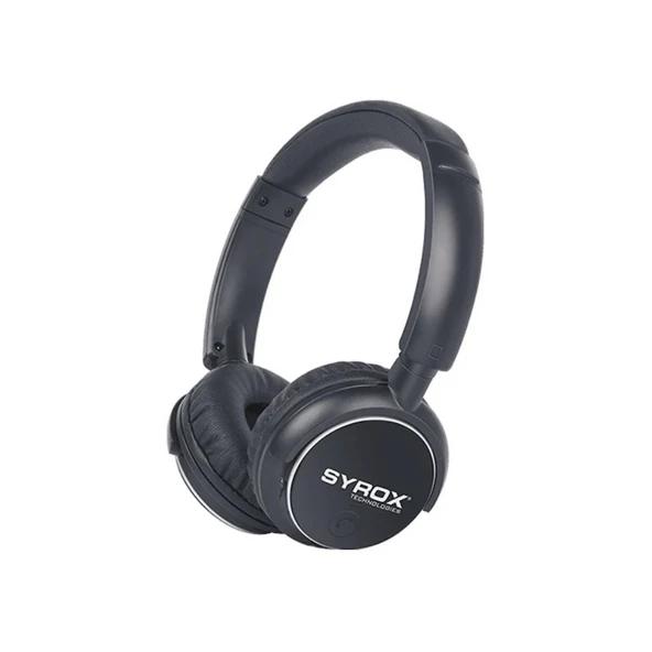 Syrox S16 Kulak Üstü Siyah Bluetooth Kulaklık