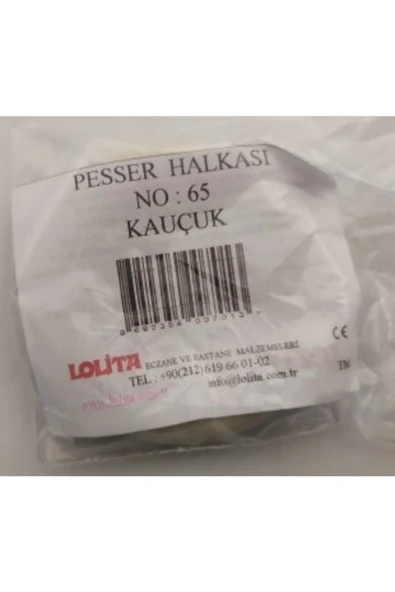 Medikaltec Kauçuk Pesser Halkası No 65 - 2