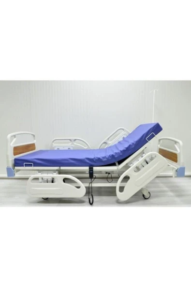 Medikaltec Hasta Karyolası 2 Motorlu Full Abs Yatak Dahil Hastane Tipi Karyola
