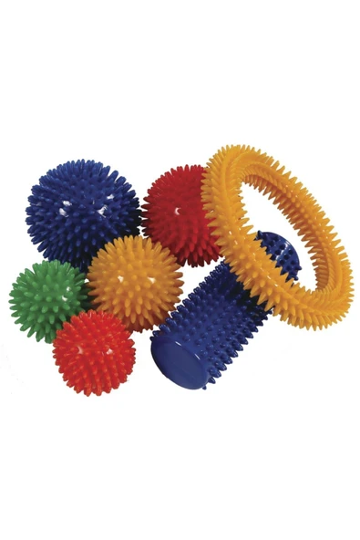 Medikaltec Mvs El Egzersiz Masaj Ve Duyu Topu , Yumuşak Dikenli Ayak Masaj Rulosu - 2