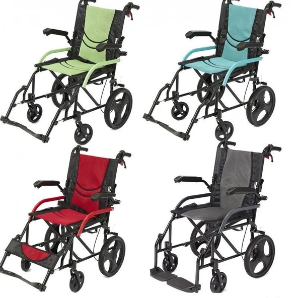 Medikaltec Hafif Manuel Tekerlekli Sandalye - Resim 2