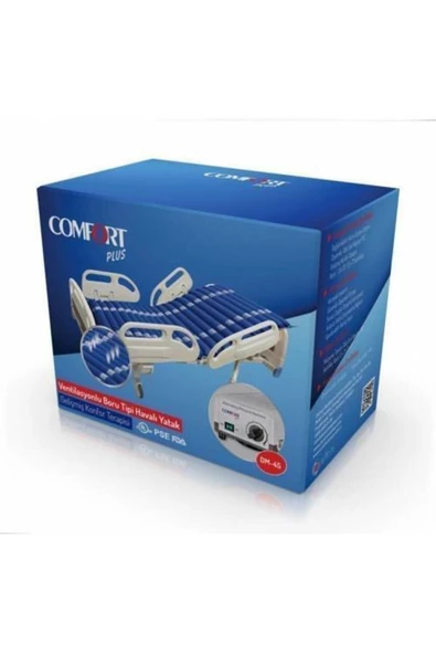 Medikaltec 45 Ventilasyonlu Boru Tipi Havalı Yatak