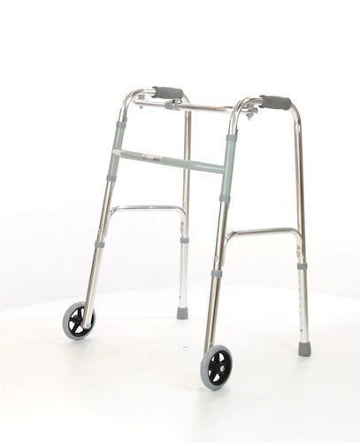 Medikaltec Tekerlekli Alüminyum Walker Ithal - Resim 2
