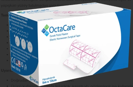Medikaltec  Esnek Tıbbi Plaster (Fix) 5 m x 10 cm	1 Adet