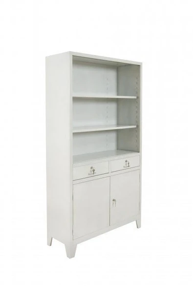 Medikaltec Çekmeceli Camlı Çelik Dolap