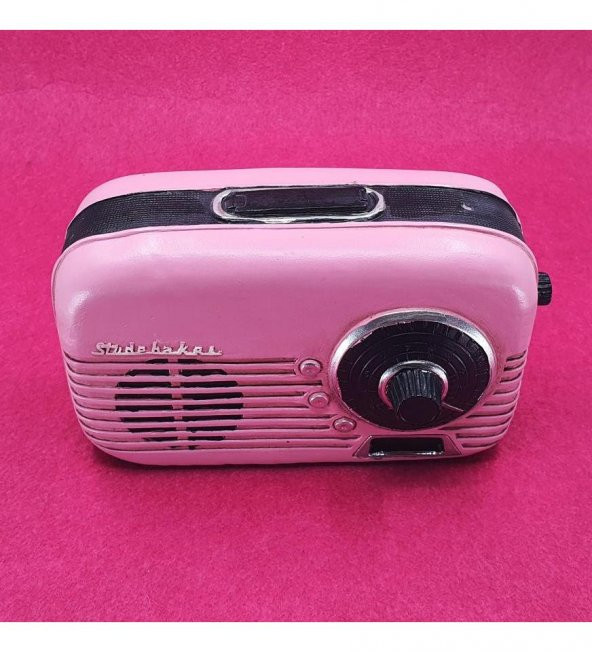 Nostaljik Radyo Kumbara Pembe - Resim 2