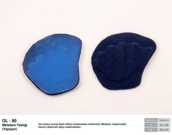 Medikaltec Kumaş Yapışkanlı Metatars Large - Resim 3