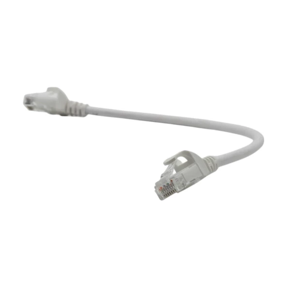 OJC 0,30 MT LSZH CAT6 UTP PATCH CORD BEYAZ (10'LU PAKET) - 2