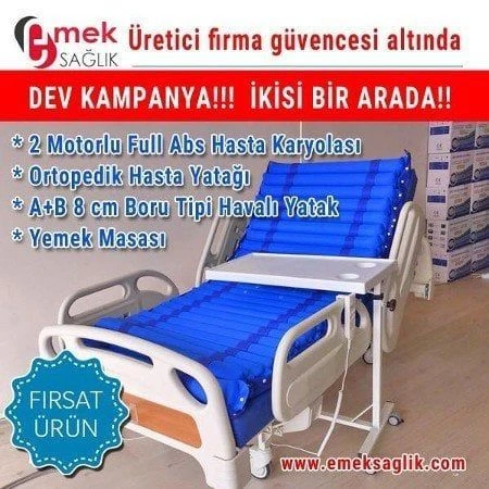 Medikaltec Full Abs Kumandalı Elektrikli Hasta Yatağı ürün görseli
