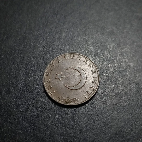 Escoines Koleksiyon 399636756d6dc80796 10Kuruş 1958 ÇÇT eski madeni para - Resim 3