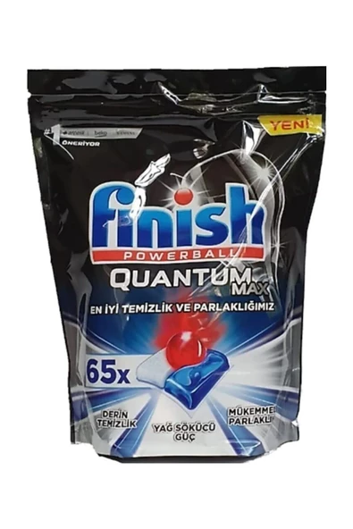 Finish Quantum Max 65 Kapsül Deterjan Tablet