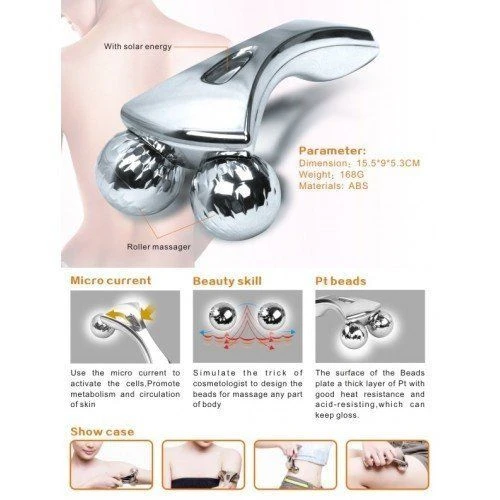 Medikaltec 3D Massager Bilyalı Sıkılaştırılı Masaj Aleti - 3