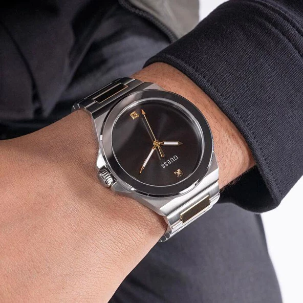 Guess GUGW0833G3 Pırlantalı Erkek Kol Saati - Resim 7