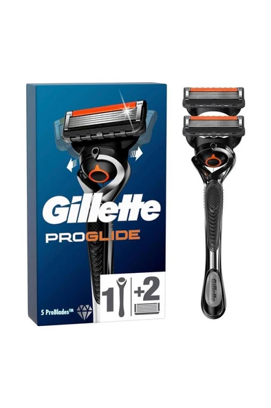 Gillette 5 Pro Glide Tıraş Makinesi+2 Adet Başlık