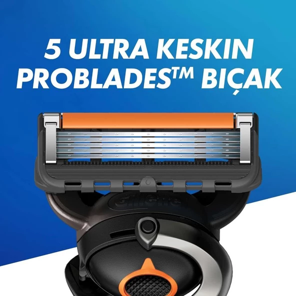 Gillette 5 Pro Glide Tıraş Makinesi+2 Adet Başlık - 4