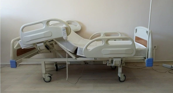 Medikaltec 2 Motorlu Full ABS Hasta Karyolası + 4 Parçalı Yatak - Resim 3