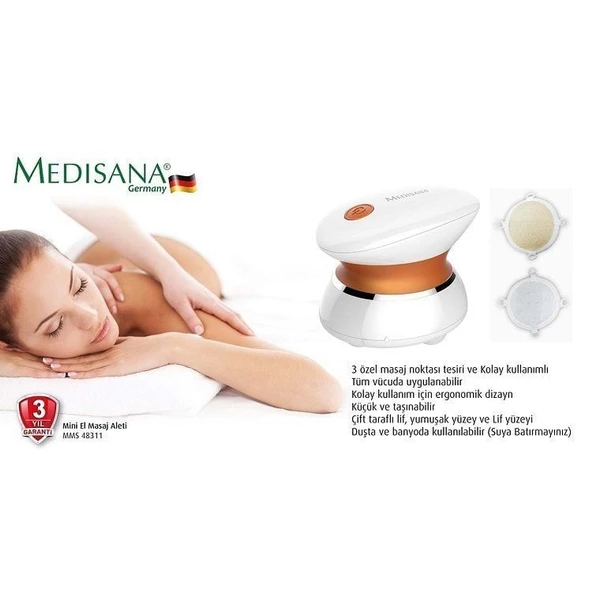 Medikaltec 48311 Mini El Masaj Aleti