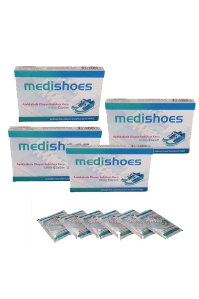 Ayakkabı Koku Giderici Granül Toz İçeren 6 Paket x 4 Adet - 2