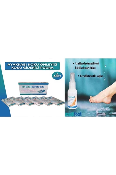 Medisohes Granül Toz ve Medifoot Ayak Koku Giderici Sprey Set İkili Set - 3