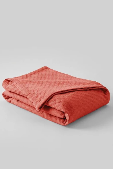 Cotton Box Kristal Pike Gri Çift Kişilik - Mercan