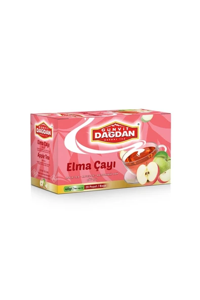 Elma Çayı 20’li Kutu Natürel Sallama Poşet Çay - 2