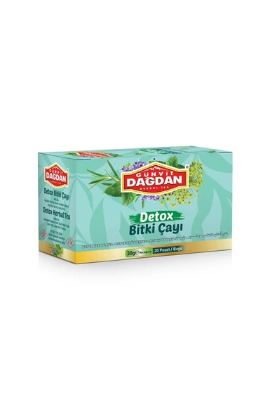 Detox Bitki Çayı 20’li Kutu Natürel Sallama Poşet Çay - 2