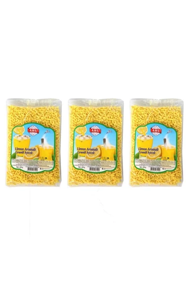 Limon Aromalı Granül İçecek - 250 gr x 3 Adet